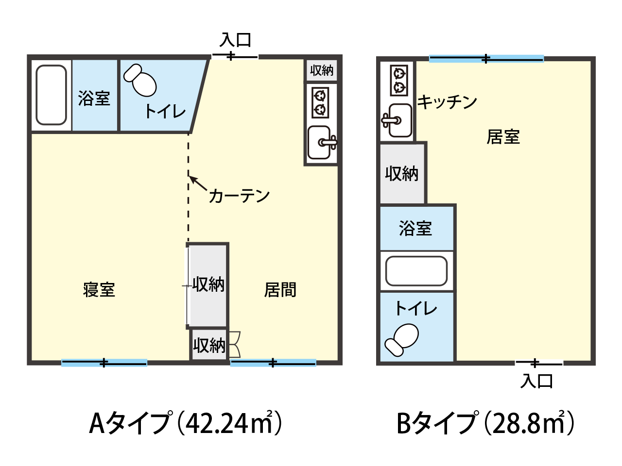 福祉ホーム_居室見取り図