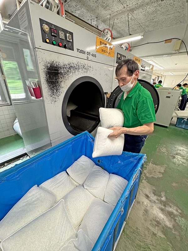 寝具工場_乾燥機２